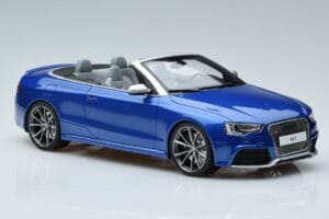 Audi RS5 B8 Cabriolet Blauw GT Spirit 1:18 ZM053 Hars — afbeelding 4 van 6