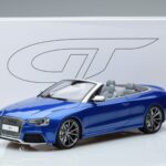 Audi RS5 B8 Cabriolet Blauw GT Spirit 1:18 ZM053 Hars - image 6 of 6