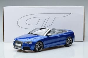 Audi RS5 B8 Cabriolet Blauw GT Spirit 1:18 ZM053 Hars — afbeelding 6 van 6