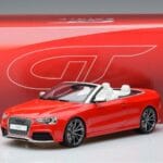 Audi RS5 B8 Cabriolet Rood GT Spirit 1:18 GT724 Hars - image 5 of 5