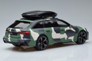 Audi RS6 C8 Avant Camouflage With Roof Top Asia Edition GT Spirit 1:18 CLDC014 Hars — afbeelding 2 van 6