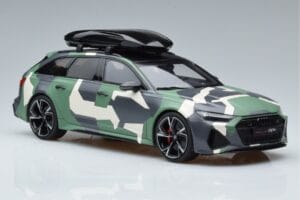 Audi RS6 C8 Avant Camouflage With Roof Top Asia Edition GT Spirit 1:18 CLDC014 Hars — afbeelding 4 van 6