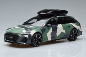 Audi RS6 C8 Avant Camouflage With Roof Top Asia Edition GT Spirit 1:18 CLDC014 Hars