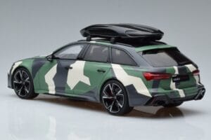 Audi RS6 C8 Avant Camouflage With Roof Top Asia Edition GT Spirit 1:18 CLDC014 Hars — afbeelding 5 van 6