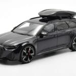 Audi RS6 C8 Avant Mythos Zwart Met Carbon Dak Asia Edition GT Spirit 1:18 CLDC007 Hars