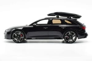 Audi RS6 C8 Avant Mythos Zwart Met Carbon Dak Asia Edition GT Spirit 1:18 CLDC007 Hars — afbeelding 3 van 6
