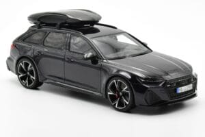 Audi RS6 C8 Avant Mythos Zwart Met Carbon Dak Asia Edition GT Spirit 1:18 CLDC007 Hars — afbeelding 4 van 6