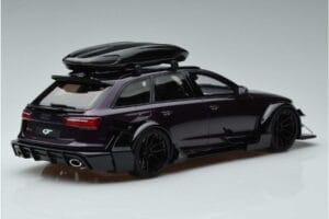 Audi RS6 C7 Avant Met Body Kit Paars GT Spirit 1:18 GT864 Hars — afbeelding 2 van 6