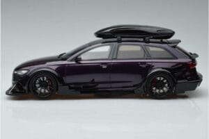 Audi RS6 C7 Avant Met Body Kit Paars GT Spirit 1:18 GT864 Hars — afbeelding 3 van 6