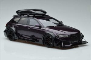 Audi RS6 C7 Avant Met Body Kit Paars GT Spirit 1:18 GT864 Hars — afbeelding 4 van 6