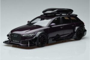Audi RS6 C7 Avant Met Body Kit Paars GT Spirit 1:18 GT864 Hars
