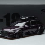 Audi RS6 C7 Avant Met Body Kit Paars GT Spirit 1:18 GT864 Hars - image 6 of 6