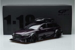 Audi RS6 C7 Avant Met Body Kit Paars GT Spirit 1:18 GT864 Hars — afbeelding 6 van 6