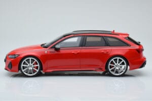Audi RS6 MTM C8 Avant Tango Rood GT Spirit 1:18 GT432 Hars — afbeelding 3 van 6