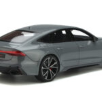 Audi RS7 C8 Sportback Nardo Grijs GT Spirit 1:18 - image 2 of 5