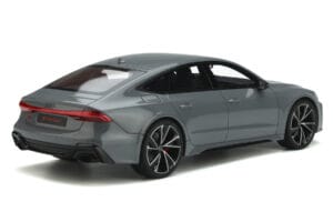 Audi RS7 C8 Sportback Nardo Grijs GT Spirit 1:18 GT823 Hars — afbeelding 2 van 5