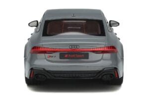 Audi RS7 C8 Sportback Nardo Grijs GT Spirit 1:18 GT823 Hars — afbeelding 5 van 5