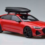 Audi RS7 C8 Sportback Rood Asia Edition GT Spirit 1:18 CLDC021 Hars - image 4 of 6
