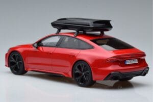 Audi RS7 C8 Sportback Rood Asia Edition GT Spirit 1:18 CLDC021 Hars — afbeelding 5 van 6