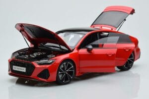 Audi RS7 C8 Sportback Rood Kengfai 1:18 VAKF-0332 Hars — afbeelding 2 van 7