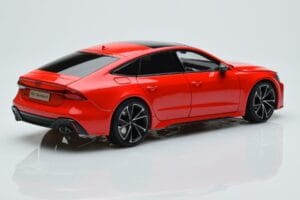 Audi RS7 C8 Sportback Rood Kengfai 1:18 VAKF-0332 Hars — afbeelding 3 van 7