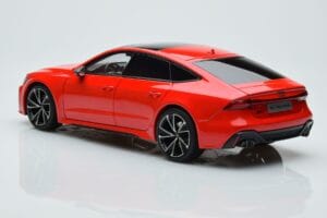 Audi RS7 C8 Sportback Rood Kengfai 1:18 VAKF-0332 Hars — afbeelding 6 van 7
