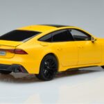 Audi RS7 C8 Sportback Geel Vossen Rims Beperkte Editie Kengfai 1:18 VAKF 0335 Metaal - image 3 of 8