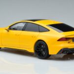 Audi RS7 C8 Sportback Geel Vossen Rims Beperkte Editie Kengfai 1:18 VAKF 0335 Metaal - image 7 of 8