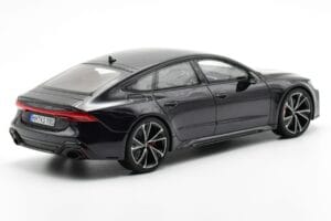 Audi RS7 C8 Sportback Mythos Zwart Asia Edition GT Spirit 1:18 CLDC011 Hars — afbeelding 2 van 6