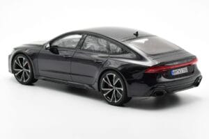 Audi RS7 C8 Sportback Mythos Zwart Asia Edition GT Spirit 1:18 CLDC011 Hars — afbeelding 5 van 6