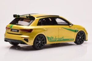 Audi S3 8Y MTM Clubsport Geel GT Spirit 1:18 GT891 Hars — afbeelding 2 van 6