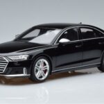 Audi S8 D5 Mythos Zwart Asia Edition GT Spirit 1:18 CLDC019 Hars