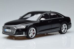 Audi S8 D5 Mythos Zwart Asia Edition GT Spirit 1:18 CLDC019 Hars