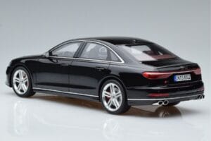 Audi S8 D5 Mythos Zwart Asia Edition GT Spirit 1:18 CLDC019 Hars — afbeelding 5 van 6