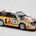 Audi Sport Quattro S1 E2 #4 S. Blomqvist / B. Cederberg Rally 1000 Lakes 1985 IXO 1:18 18RMC161A - image 4 of 6