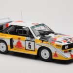 Audi Sport Quattro S1 E2 #6 H. Mikkola / A. Hertz Rally 1000 Lakes 1985 IXO 1:18 18RMC161B - image 4 of 6