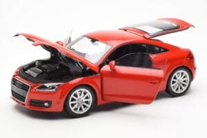 Audi TT 8J Rood Metallic Minichamps 1:18 100015021 Metaal — afbeelding 2 van 8