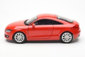 Audi TT 8J Rood Metallic Minichamps 1:18 100015021 Metaal — afbeelding 4 van 8