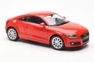 Audi TT 8J Rood Metallic Minichamps 1:18 100015021 Metaal — afbeelding 6 van 8