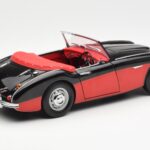 Austin-Healey 3000 Mk I Spider Zwart Rood Kyosho 1:18 08141KR - image 3 of 8