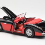 Austin-Healey 3000 Mk I Spider Zwart Rood Kyosho 1:18 08141KR - image 5 of 8