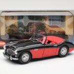 Austin-Healey 3000 Mk I Spider Zwart Rood Kyosho 1:18 08141KR - image 8 of 8