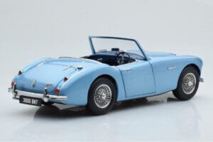 Austin-Healey 3000 Mk1 BN7 Blauw Kyosho 1:18 08149HBL Metaal — afbeelding 4 van 8