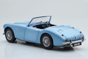 Austin-Healey 3000 Mk1 BN7 Blauw Kyosho 1:18 08149HBL Metaal — afbeelding 7 van 8