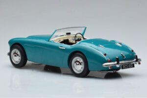 Austin-Healey 3000 Mk1 Roadster Norev 1:18 182600 Metaal — afbeelding 5 van 6
