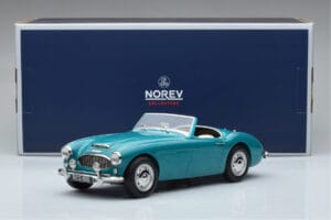 Austin-Healey 3000 Mk1 Roadster Norev 1:18 182600 Metaal — afbeelding 6 van 6