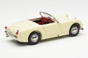Austin-Healey Sprite Mk I Open Old English Wit Kyosho 1:18 08953EW Metaal — afbeelding 3 van 8