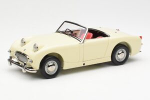 Austin-Healey Sprite Mk I Open Old English Wit Kyosho 1:18 08953EW