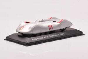 Auto Union Stromlinie #31 AVUS 1937 Zilver Minichamps 1:43 5030900503 Metaal — afbeelding 2 van 4