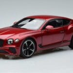 Bentley Continental GT Candy Rood Norev 1:18 182788 Metaal